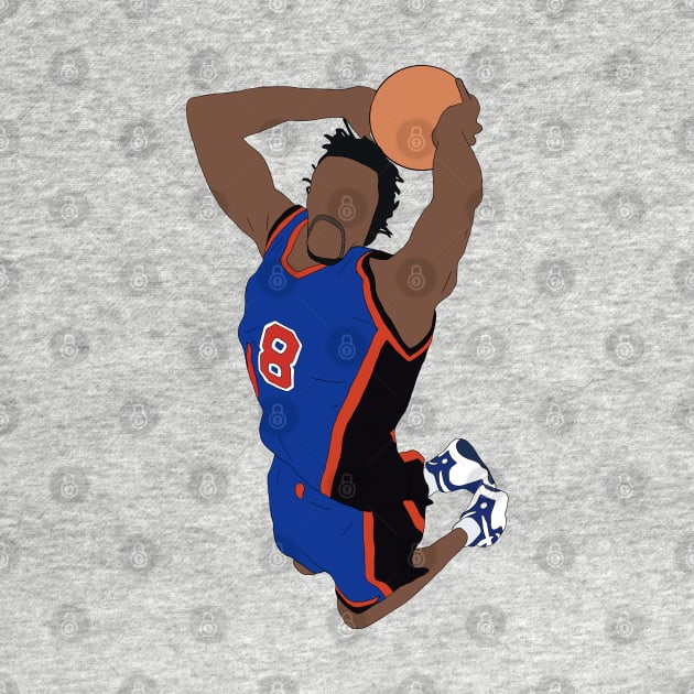 Latrell Sprewell Dunk by rattraptees